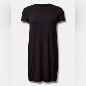 Torrid: Super Soft Crew Neck Split Front Tunic